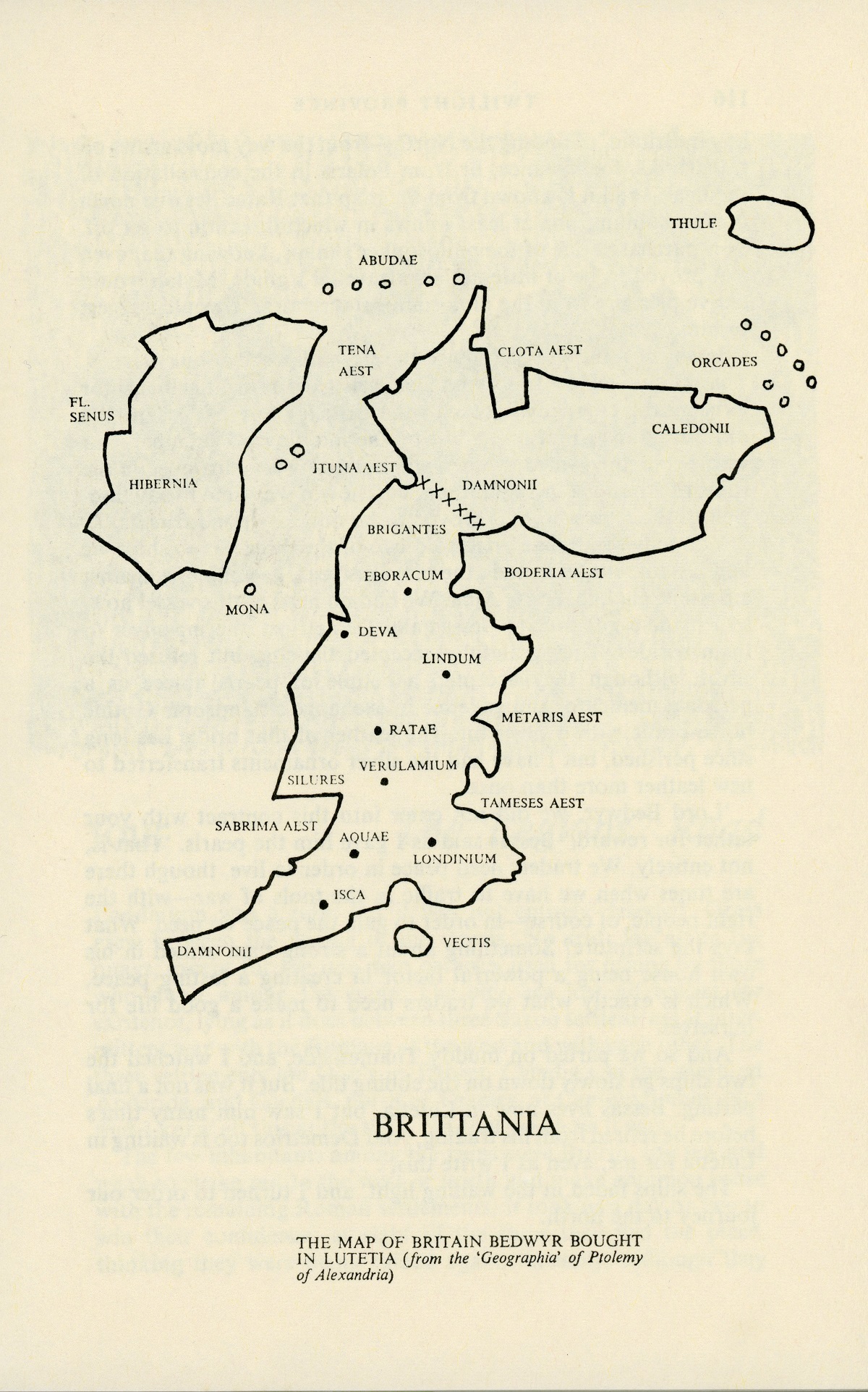 Traveler's Map of Brittania